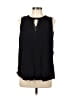 Daniel Rainn 100% Rayon Black Sleeveless Blouse Size L - photo 1