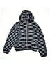 H&M 100% Polyester Stripes Blue Jacket Size 10 - 11 - photo 1