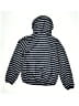 H&M 100% Polyester Stripes Blue Jacket Size 10 - 11 - photo 2
