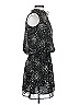 Veronica M. 100% Polyester Stars Black Cocktail Dress Size XS - photo 4