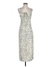 Cider Animal Print Ivory Cocktail Dress Size S - photo 1