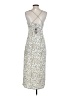 Cider Animal Print Ivory Cocktail Dress Size S - photo 2