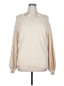 Messic Ivory Long Sleeve Top Size XL - photo 1