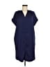 Chico's Blue Casual Dress Size Med (1) - photo 1