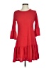 Boohoo Red Casual Dress Size 4 - photo 1