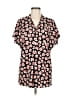 CAbi 100% Polyester Floral Black Kimono Size M - photo 1