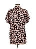 CAbi 100% Polyester Floral Black Kimono Size M - photo 2