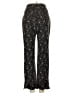 Rebecca Taylor Floral Black Casual Pants Size 2 - photo 2