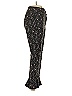 Rebecca Taylor Floral Black Casual Pants Size 2 - photo 4