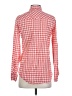 J.Crew Checkered-gingham Red Long Sleeve Button-Down Shirt Size 2 - photo 2