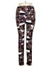 Lularoe Print Burgundy Active Pants Size 1X (Tall & Curvy) - photo 2