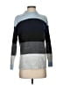 decker Color Block Blue Turtleneck Sweater Size XS - photo 1