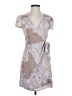 Leith 100% Rayon Print Gray Casual Dress Size S - photo 1