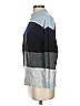 decker Color Block Blue Turtleneck Sweater Size XS - photo 5