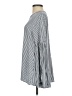 BeachLunchLounge 100% Rayon Stripes Silver Long Sleeve Blouse Size S - photo 5