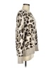 Vintage X America Animal Print Silver Pullover Sweater Size M - photo 4