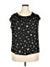 Lauren Conrad 100% Polyester Black Sleeveless Blouse Size XXL - photo 1