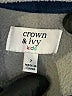 Crown & Ivy 100% Polyester Gray Pullover Sweater Size 7 - photo 3
