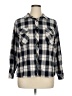 Billy T Plaid Gray Long Sleeve Blouse Size XL (petite) - photo 1