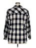 Billy T Plaid Gray Long Sleeve Blouse Size XL (petite) - photo 2
