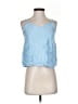 Athleta 100% Cupro Blue Sleeveless Blouse Size XS - photo 1