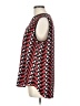 Anne Klein 100% Polyester Red Sleeveless Blouse Size L - photo 5