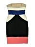 BCBGMAXAZRIA Color Block Black Cocktail Dress Size 0 - photo 2