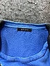 Avon 100% Cotton Tie-dye Blue Pullover Sweater Size XS - photo 3