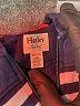 Hatley 100% Cotton Stripes Blue Zip Up Hoodie Size 6-9 mo - photo 3
