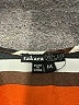 Takara 100% Polyester Stripes Orange Casual Dress Size M - photo 7