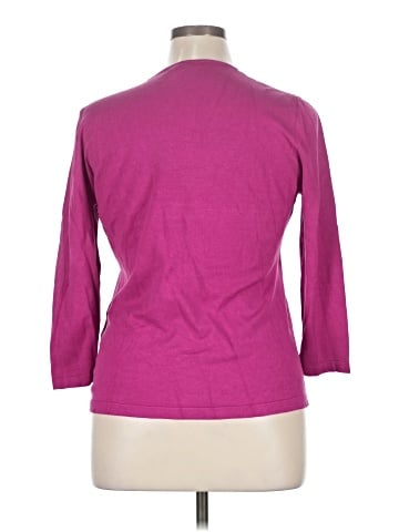 August Silk 3/4 Sleeve Top (view 2)