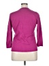 August Silk Purple 3/4 Sleeve Top Size XL - photo 2