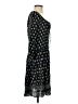 Chic Connection 100% Rayon Paisley Black Casual Dress Size S - photo 4