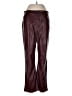 Ann Taylor LOFT 100% Polyester Burgundy Casual Pants Size 30 waist - photo 1