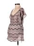 Motherhood Silver Short Sleeve Blouse Size Sm Maternity - photo 1