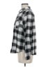 Maurices Plaid Gray Long Sleeve Button-Down Shirt Size M - photo 5