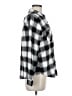 Maurices Plaid Gray Long Sleeve Button-Down Shirt Size M - photo 4