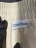 Calvin Klein Solid Ivory Casual Pants Size L - photo 7
