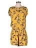 Old Navy 100% Rayon Floral Yellow Romper Size M - photo 1