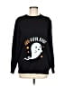 Unbranded 100% Polyester Graphic Black Pullover Sweater Size M - photo 1
