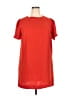 River Island 100% Polyester Orange Casual Dress Size 18 - photo 1