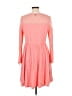 Torrid 100% Polyester Pink Casual Dress Size Lg Plus (0) - photo 2