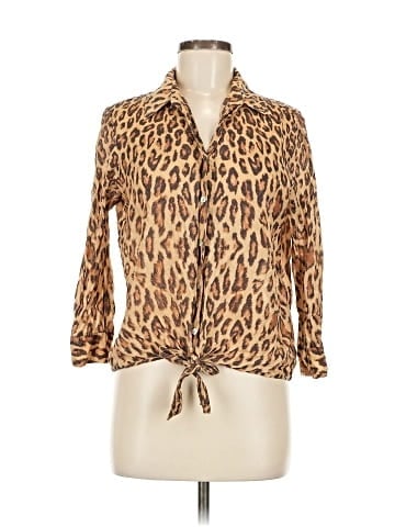Velvet 3/4 Sleeve Blouse (view 1)