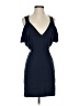 La Rok Solid Blue Cocktail Dress Size S - photo 1