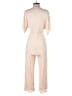 Knot Sisters Solid Ivory Pink Jumpsuit Size S - photo 2