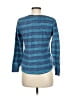 Jaclyn Intimates 100% Polyester Blue Long Sleeve T-Shirt Size M - photo 2