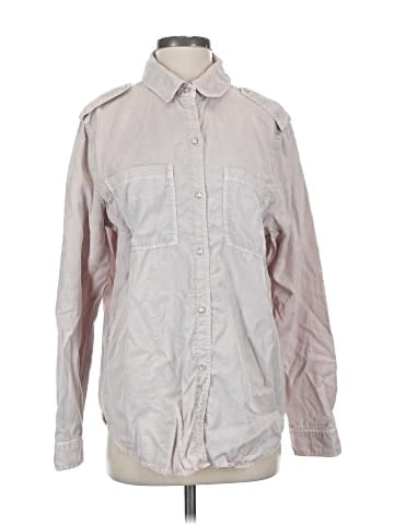 Holding Horses Long Sleeve Button-Down Shirt (view 1)