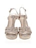 David's Bridal Metallic Gold Sandals Size 10 - photo 2