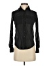 Aeropostale 100% Polyester Black Long Sleeve Blouse Size XS - photo 1