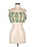 Rhode 100% Cotton Green Sleeveless Blouse Size L - photo 1